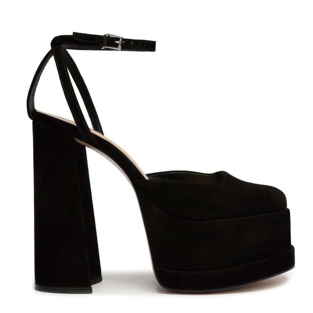 Brand New in box Schutz Black Platform Pumps, size 6.5